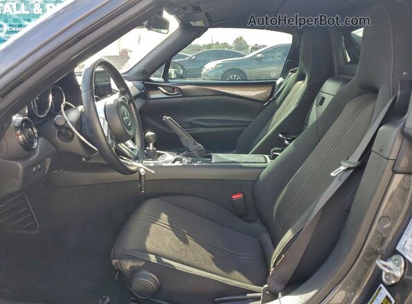 JM1NDAL79M0450082 2021 MAZDA MX-5 Серый Вид салона спереди