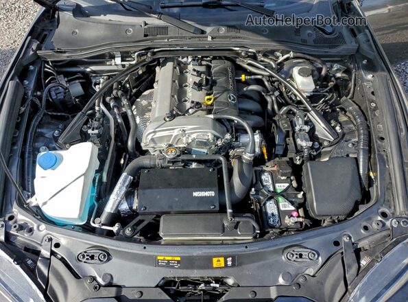 JM1NDAL79M0450082 2021 MAZDA MX-5 Серый Вид задней части салона