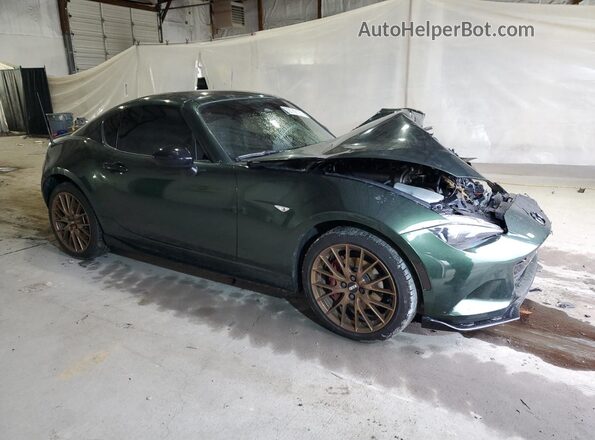 JM1NDAL79R0607889 2024 MAZDA MX-5 Зеленый Передняя правая четверть