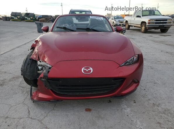 JM1NDAM71K0304853 2019 MAZDA MX-5 Red წინა ხედი