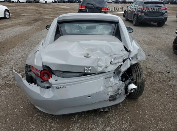 JM1NDAM71S0655858 2025 MAZDA MX-5 Silver უკანა ხედი