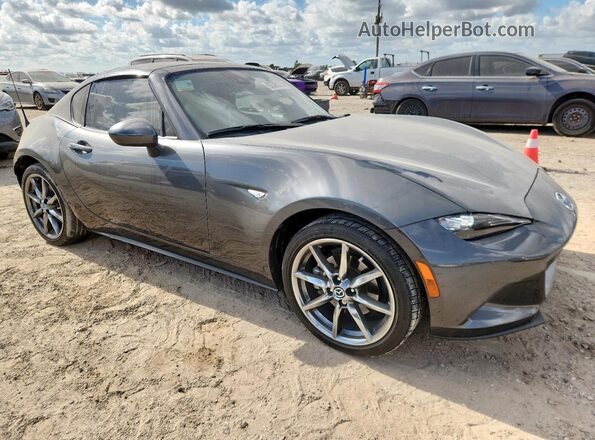 JM1NDAM73M0451792 2021 MAZDA MX-5 Gray Delantero derecho