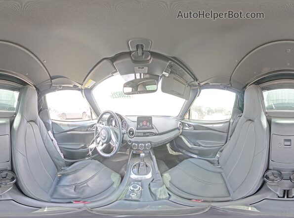 JM1NDAM73M0451792 2021 MAZDA MX-5 Gray Vista interior de 360 grados