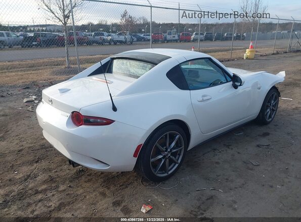 JM1NDAM73M0456281 2021 MAZDA MX-5 MIATA RF Белый Задняя правая четверть