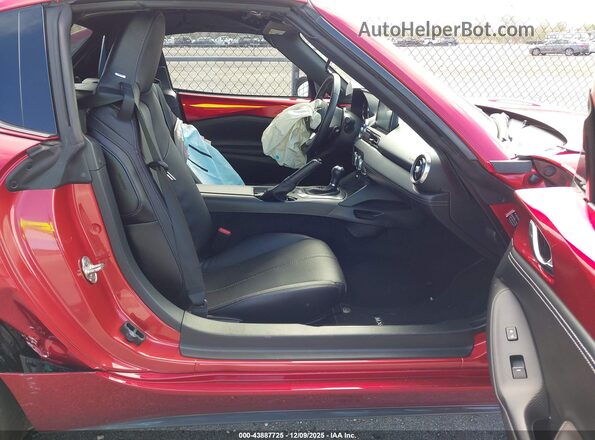 JM1NDAM73P0552108 2023 MAZDA MX-5 MIATA RF Red Widok wnętrza z przodu