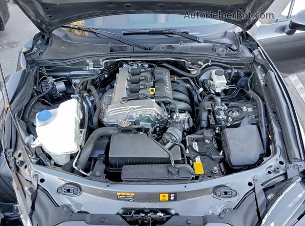 JM1NDAM73P0554408 2023 MAZDA MX-5 Серый Вид задней части салона