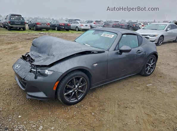 JM1NDAM74H0102632 2017 MAZDA MX-5 Серый Передняя левая четверть