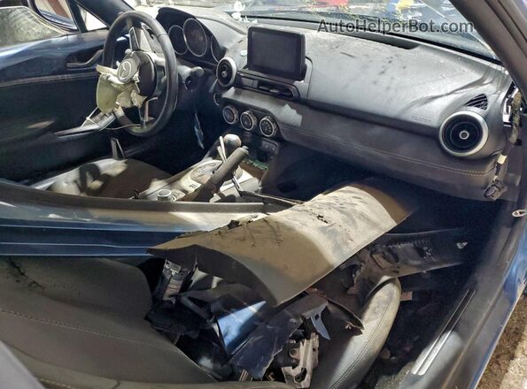 JM1NDAM74L0411770 2020 MAZDA MX-5 Синий Вид панели приборов