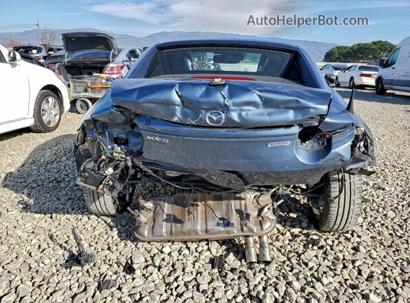 JM1NDAM75H0107371 2017 MAZDA MX-5 Синий Вид сзади