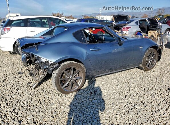 JM1NDAM75H0107371 2017 MAZDA MX-5 Синий Задняя правая четверть