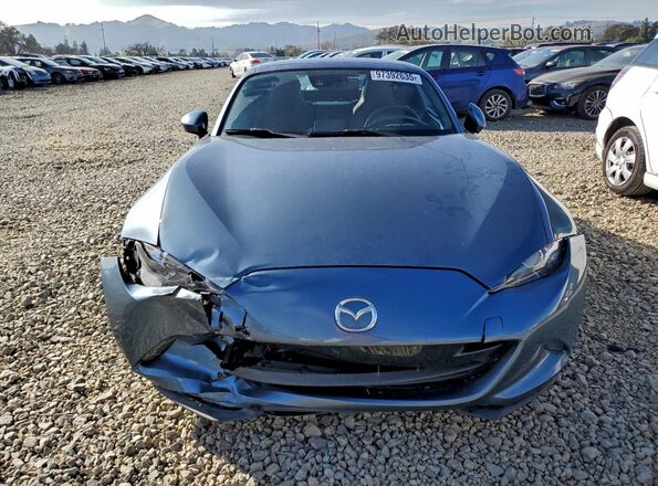 JM1NDAM75H0107371 2017 MAZDA MX-5 Синий Вид спереди