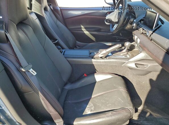 JM1NDAM75H0107371 2017 MAZDA MX-5 Синий Вид задних сидений