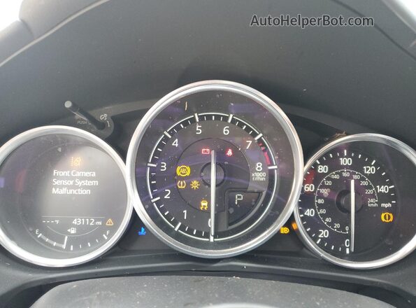 JM1NDAM75P0558489 2023 MAZDA MX-5 Black Vista del cuadro de instrumentos