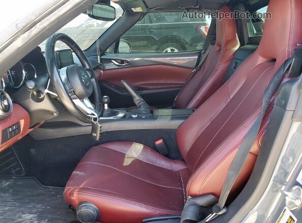 JM1NDAM76L0415688 2020 MAZDA MX-5 Gray Vista interior delantera