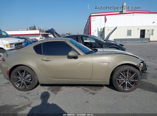 JM1NDAM76R0607136 2024 MAZDA MX-5 MIATA RF Коричневый Панорамный вид салона 360°