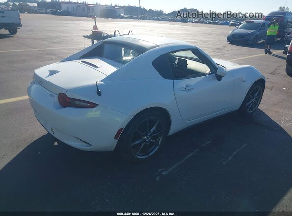 JM1NDAM77J0202925 2018 MAZDA MX-5 MIATA RF White Tył prawy