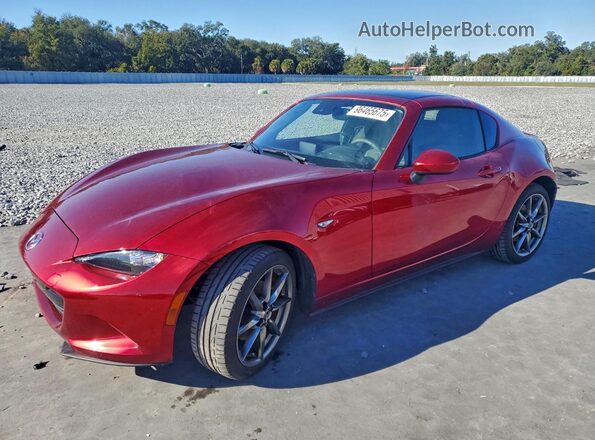 JM1NDAM79M0457595 2021 MAZDA MX-5 Red წინა მარცხენა ხედი სამი მეოთხედიდან