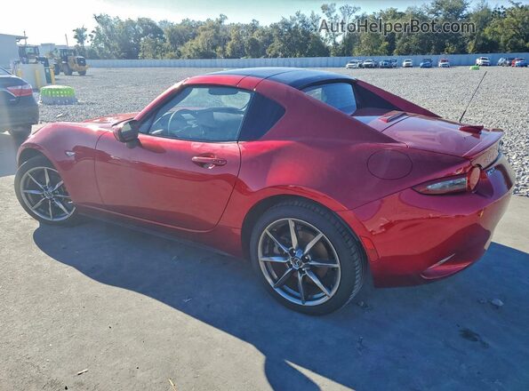 JM1NDAM79M0457595 2021 MAZDA MX-5 Red უკანა მარცხენა