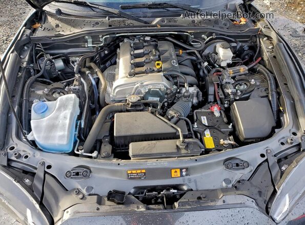 JM1NDAM7XP0554860 2023 MAZDA MX-5 Gray Սալոնի հետևի տեսք