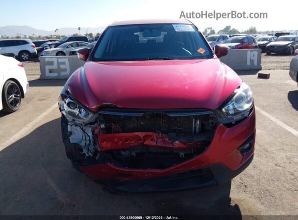 JM3KE2DY3G0823027 2016 MAZDA CX-5 Burgundy Widok z przodu