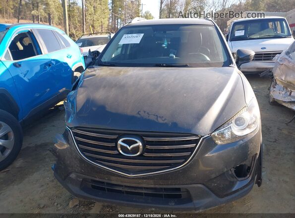 JM3KE4DY3G0837294 2016 MAZDA CX-5 Gray Widok zestawu wskaźników