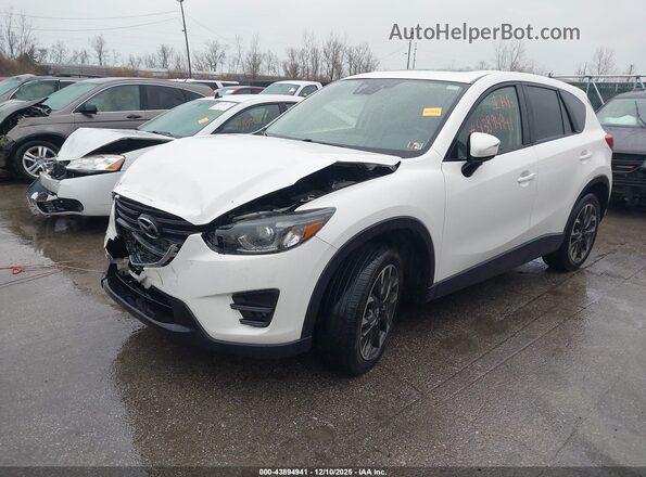 JM3KE4DY4G0703443 2016 MAZDA CX-5 White Przód lewy
