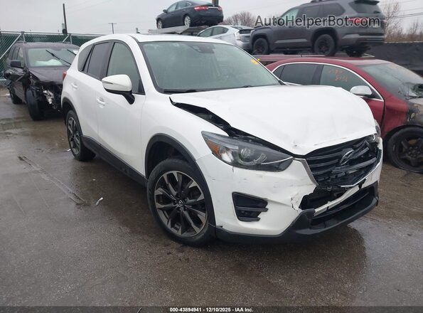 JM3KE4DY4G0703443 2016 MAZDA CX-5 White Przód prawy