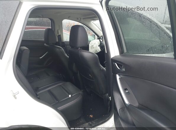 JM3KE4DY4G0703443 2016 MAZDA CX-5 White Widok naklejki z numerem VIN