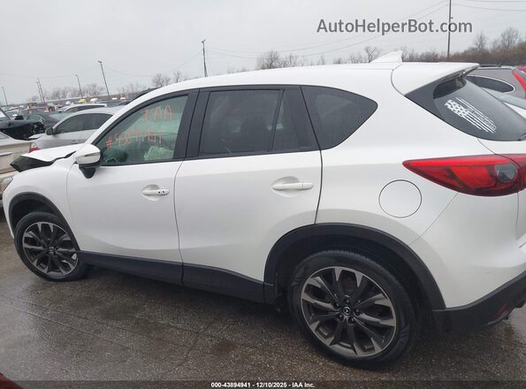 JM3KE4DY4G0703443 2016 MAZDA CX-5 White Widok wnętrza 360 stopni