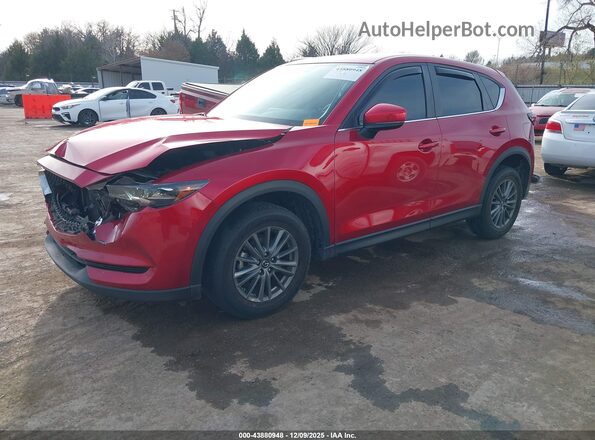 JM3KFABL7H0166717 2017 MAZDA CX-5 Темно-бордовый Передняя левая четверть