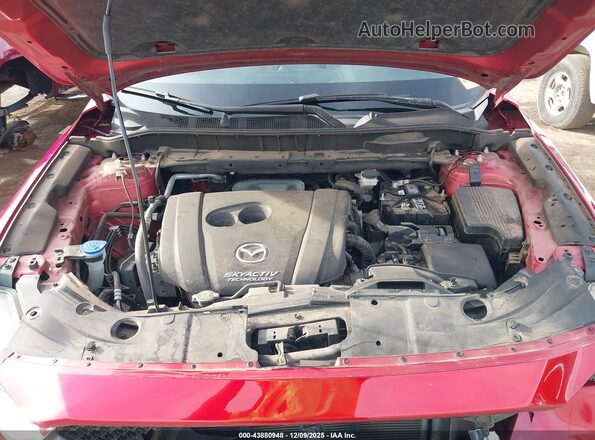 JM3KFABL7H0166717 2017 MAZDA CX-5 Темно-бордовый Вид сзади