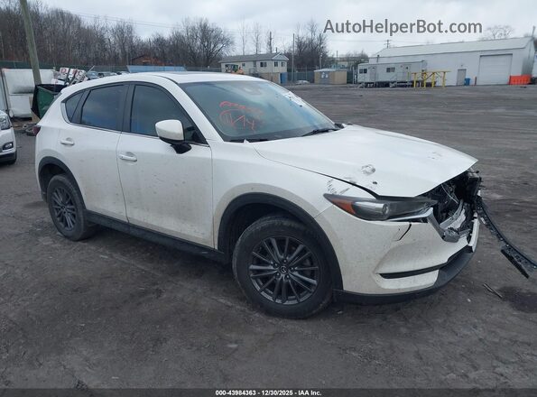 JM3KFACM0K1575313 2019 MAZDA CX-5 Белый Передняя правая четверть