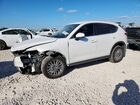 2020 Mazda Cx-5 Touring White vin: JM3KFACM0L0745399