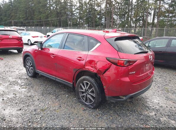 JM3KFACMXJ0438285 2018 MAZDA CX-5 Red Tył lewy