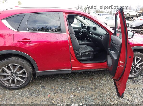 JM3KFACMXJ0438285 2018 MAZDA CX-5 Red Widok wnętrza z przodu