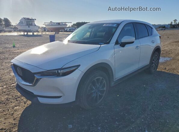 JM3KFADM0J1422430 2018 MAZDA CX-5 White Przód lewy