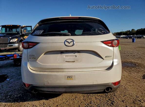 JM3KFADM0J1422430 2018 MAZDA CX-5 White Widok z tyłu