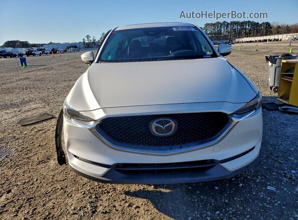 JM3KFADM0J1422430 2018 MAZDA CX-5 White Widok z przodu