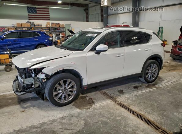 JM3KFADM8L0736884 2020 MAZDA CX-5 Белый Передняя левая четверть