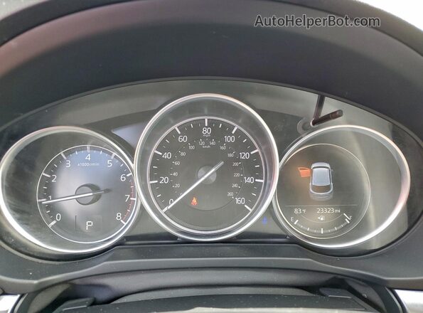 JM3KFBBL1R0480421 2024 MAZDA CX-5 Синий Вид щитка приборов