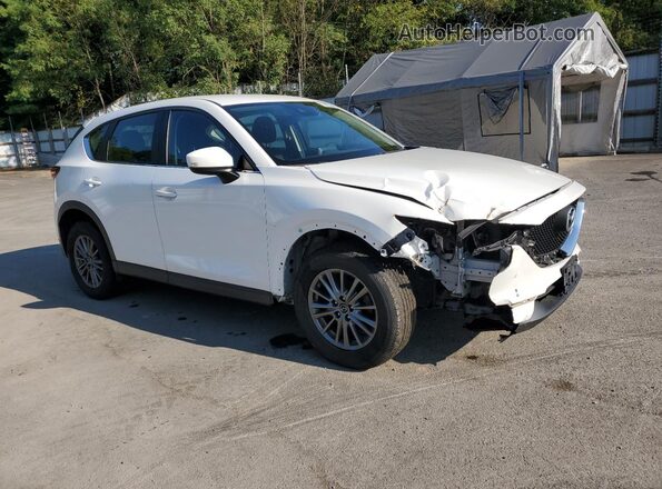 JM3KFBBL2H0138555 2017 MAZDA CX-5 Белый Передняя правая четверть