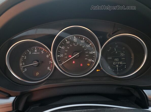 JM3KFBBL2H0138555 2017 MAZDA CX-5 Белый Вид щитка приборов
