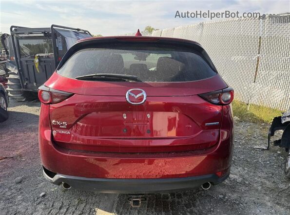 JM3KFBBL4L0772796 2020 MAZDA CX-5 Красный Вид сзади