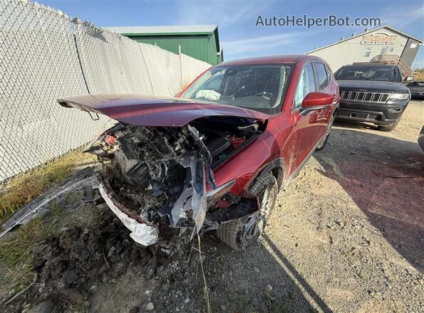 JM3KFBBL4L0772796 2020 MAZDA CX-5 Красный Передняя левая четверть