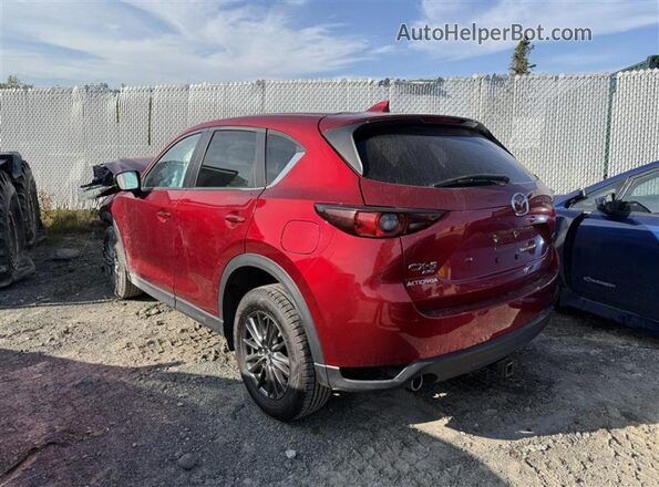JM3KFBBL4L0772796 2020 MAZDA CX-5 Красный Задняя левая четверть