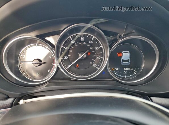 JM3KFBCL9R0533929 2024 MAZDA CX-5 Серый Вид щитка приборов