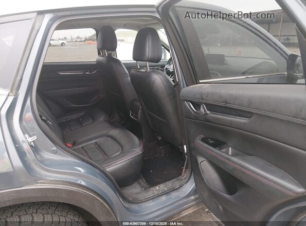 JM3KFBCM2N0642879 2022 MAZDA CX-5 Blue Vista de la etiqueta del VIN