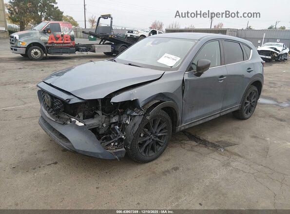 JM3KFBCM2N0642879 2022 MAZDA CX-5 Blue Vista tres cuartos delantera izquierda