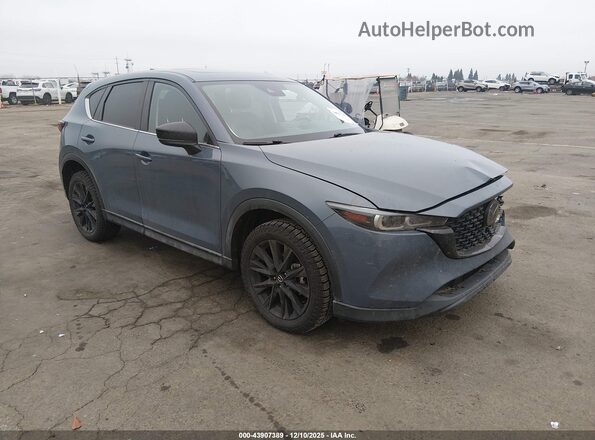 JM3KFBCM2N0642879 2022 MAZDA CX-5 Blue Delantero derecho