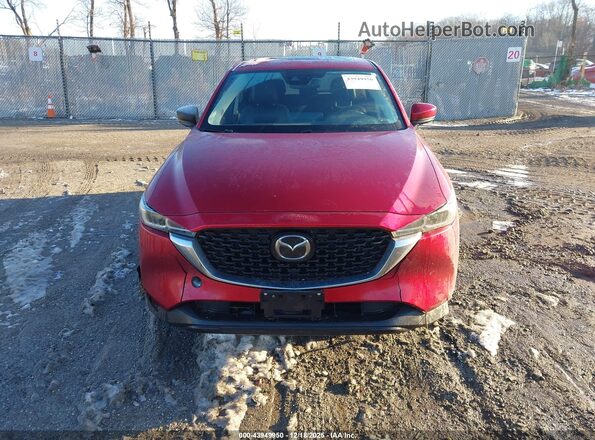 JM3KFBCM3N1604684 2022 MAZDA CX-5 Red Vista del salpicadero